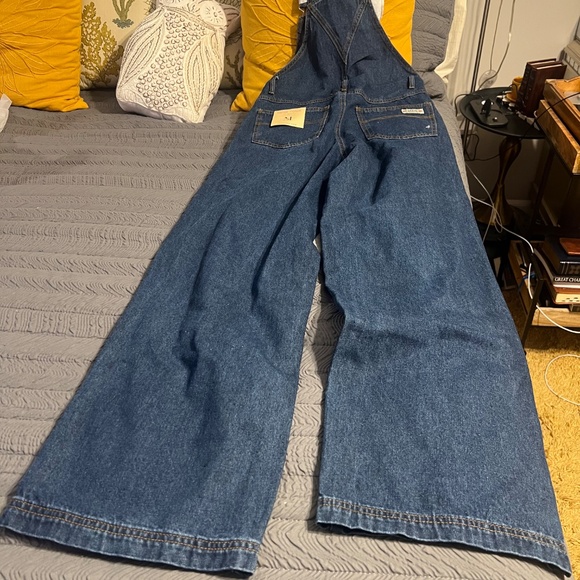 Blue Denim Overalls - Picture 3 of 9